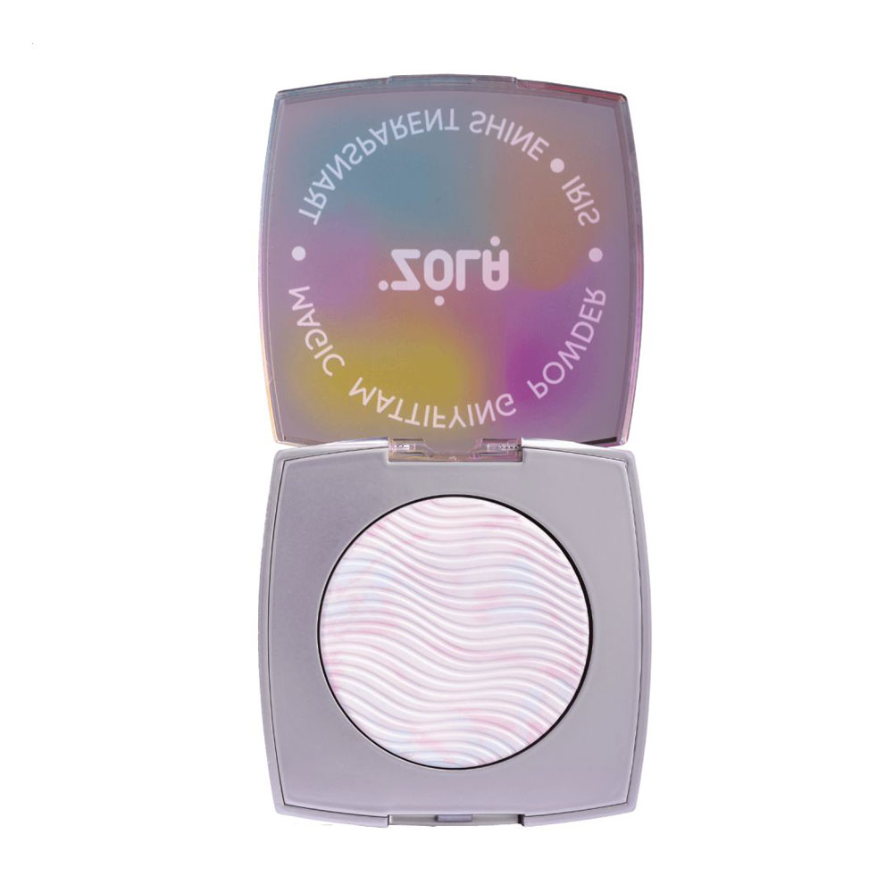 Компактна пудра для обличчя Zola Magic Mattifying Powder, Iris, 5 г