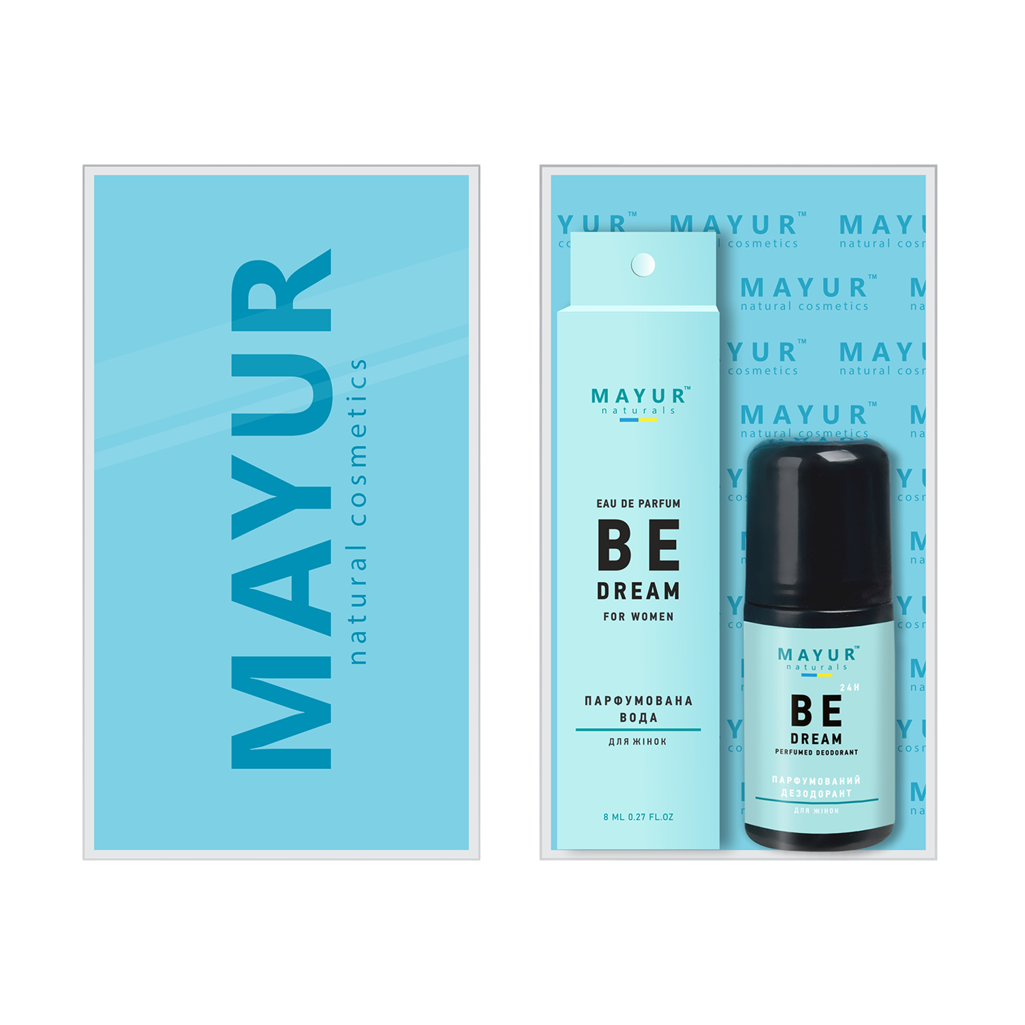 

Подарунковий набір Mayur Be Dream (парфумована вода, 8 мл + дезодорант, 50 мл)