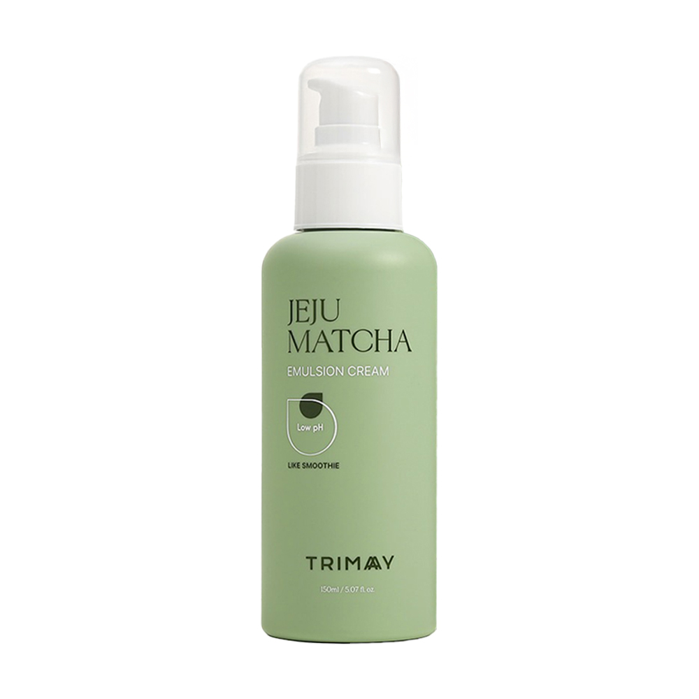 

Заспокійливий крем-емульсія для обличчя Trimay Jeju Matcha Low Ph Emulsion Cream з матчею, 150 мл
