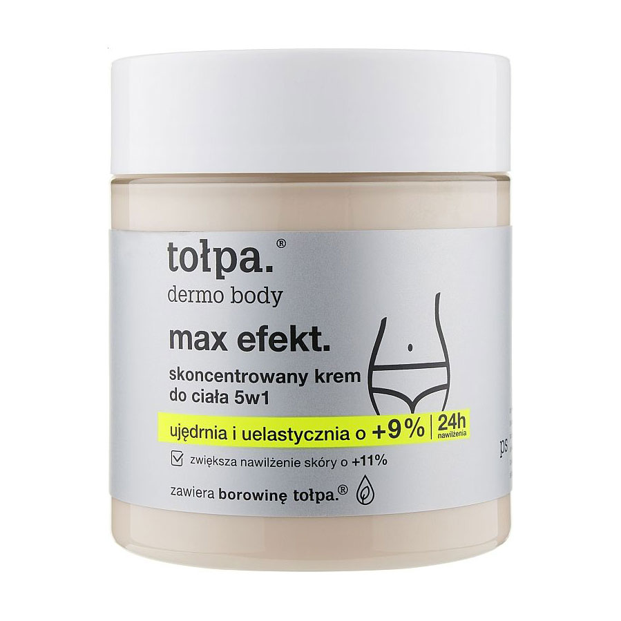 

Концентрований крем для тіла 5 в 1 Tolpa Dermo Body Max Efekt., 250 мл