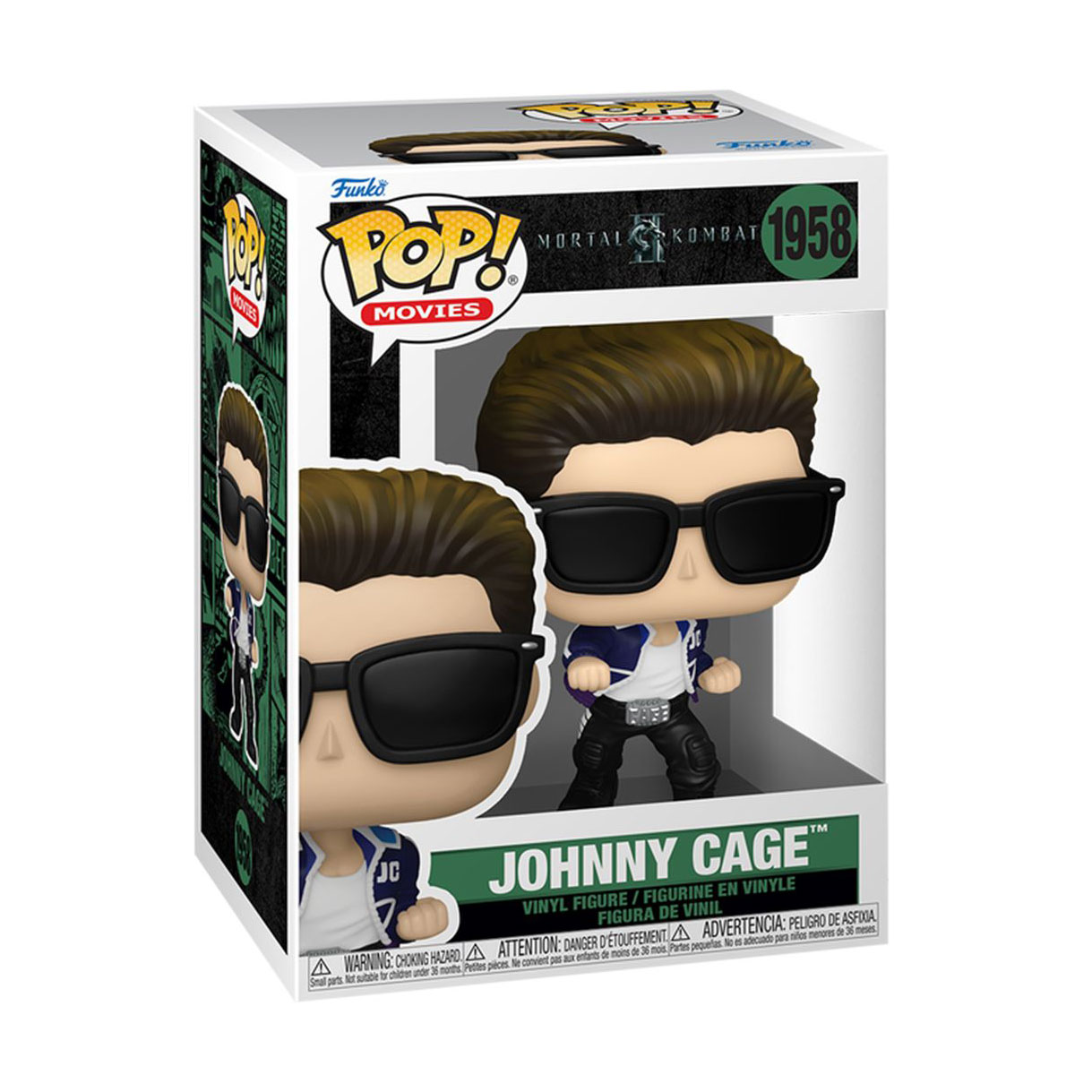 

Ігрова фігурка Funko Pop! серії Mortal Kombat II Джонні Кейдж, від 3 років (87073)