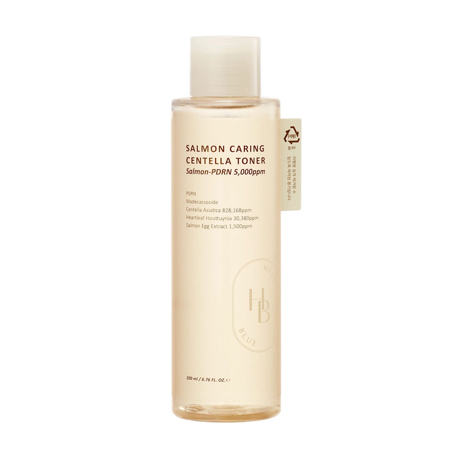 

Тонер для обличчя HEVEBLUE Salmon Caring Centella Toner з екстрактом ікри лосося та центелою, 200 мл