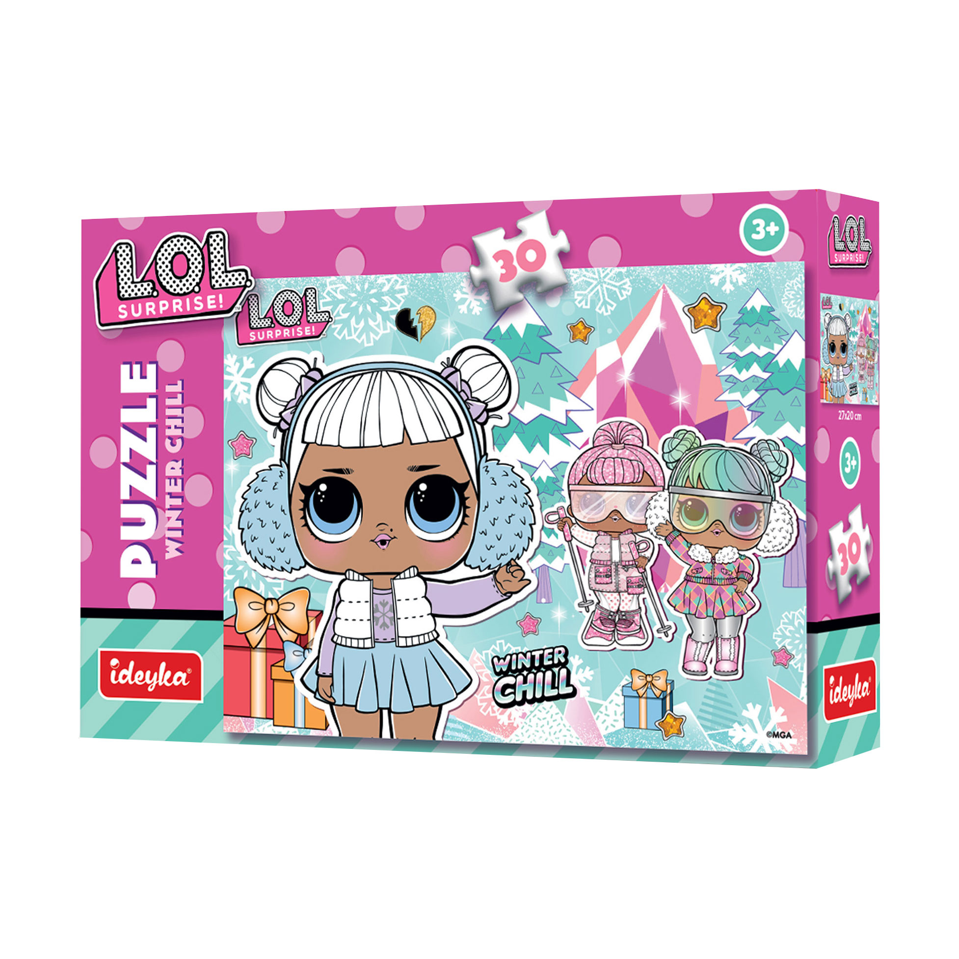 

Пазли Ideyka L.O.L Surprise! Winter Chill, 27*20 см, від 3 років, 30 елементів (LP30-004)