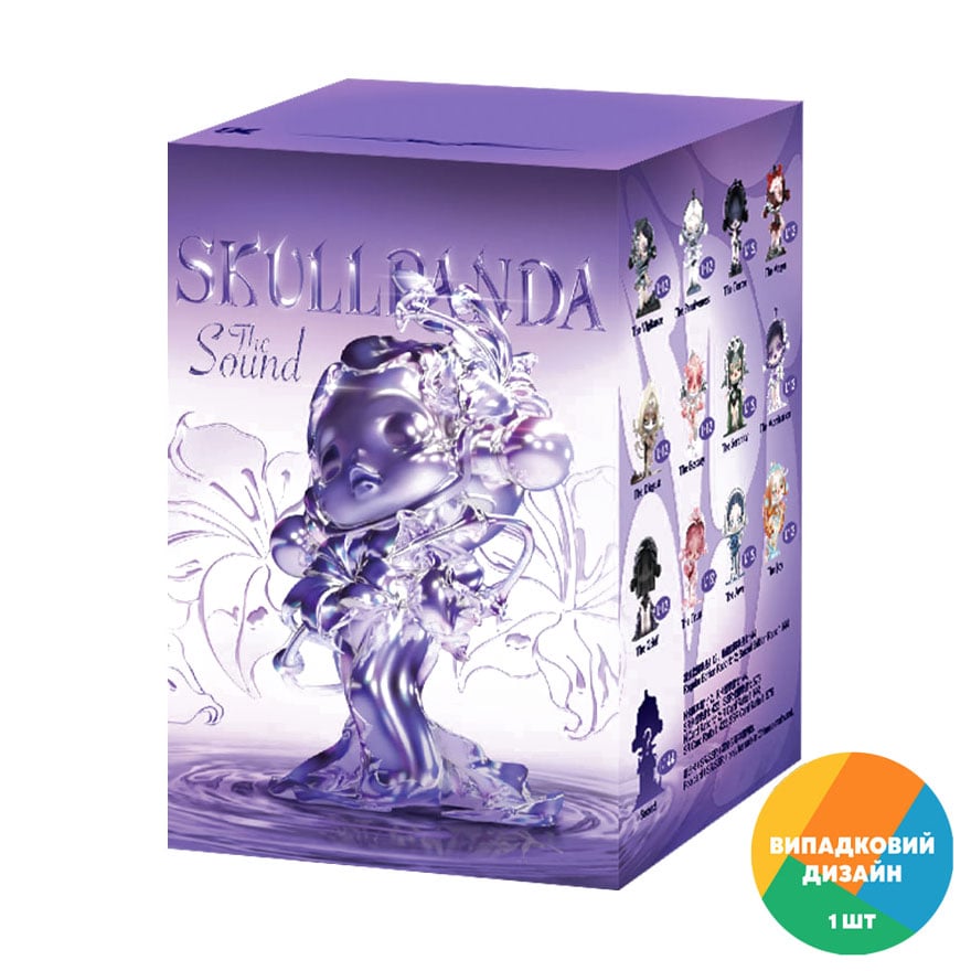 

Іграшка-сюрприз POP MART The Sound Skullpanda, від 12 років (SPSS-01)