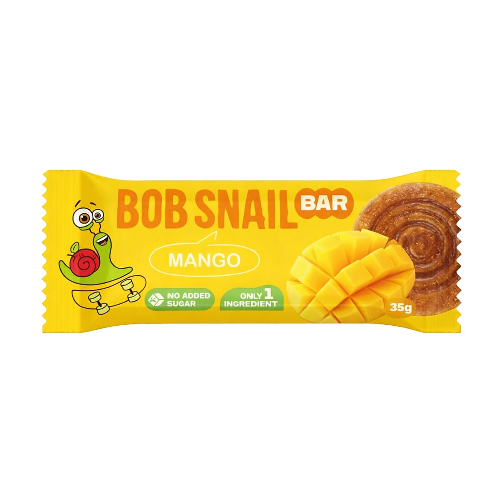 

Фруктовий батончик Bob Snail Манго, 35 г