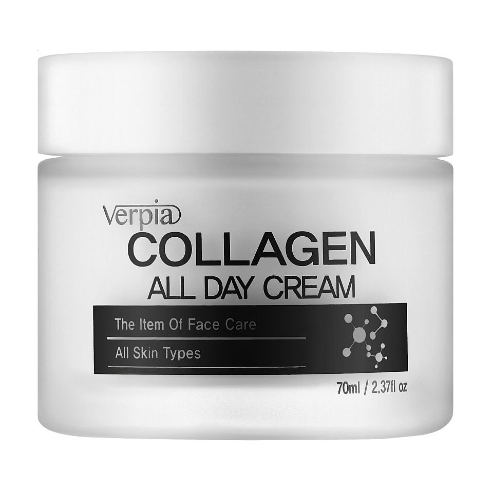 

Омолоджувальний крем для обличчя Juno Verpia Collagen All Day Cream, 70 мл