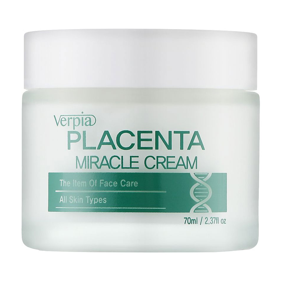 Відновлювальний крем для обличчя Juno Verpia Placenta Miracle Cream, 70 мл