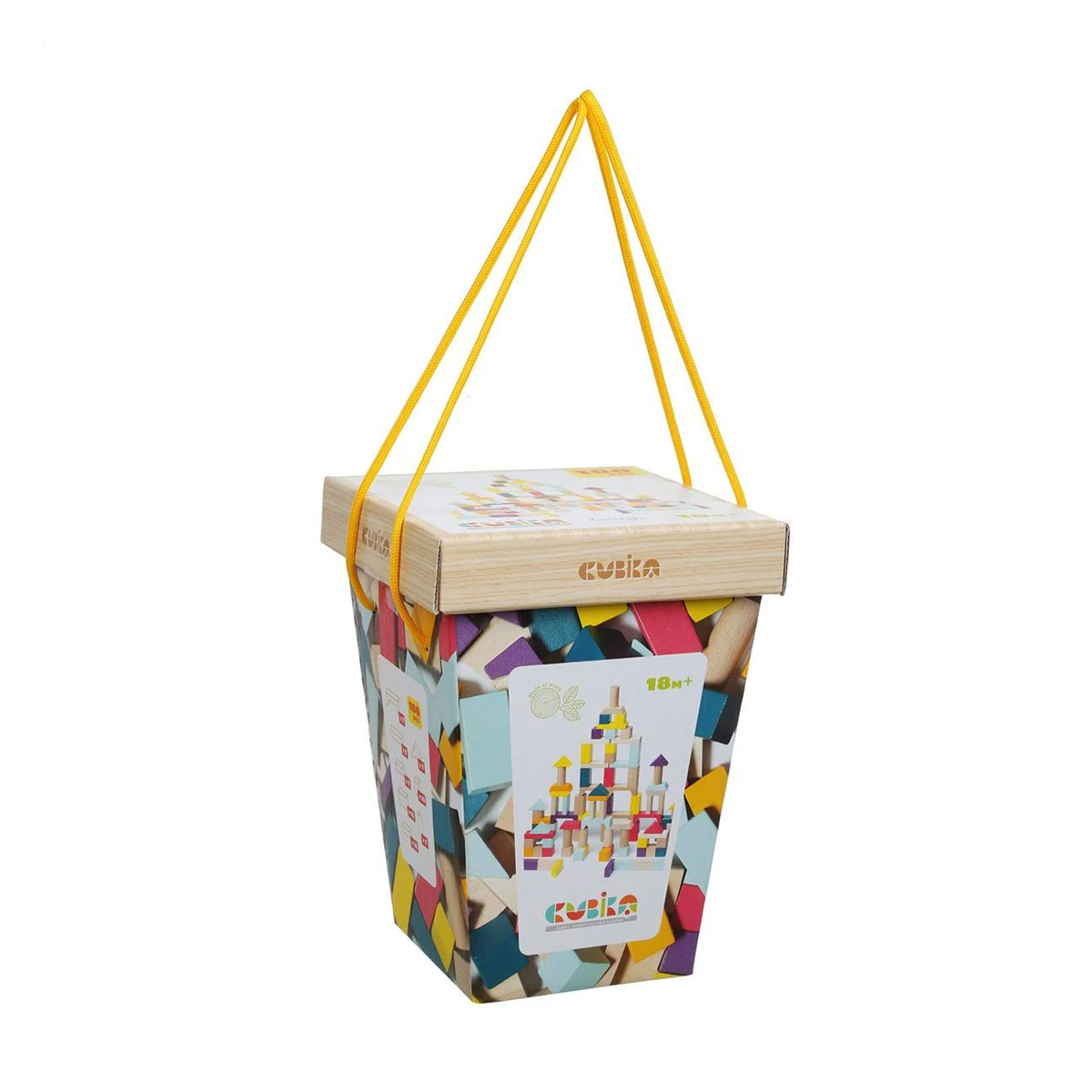 

Дерев'яна іграшка-конструктор Cubika 2, від 1.5 року, 50 елементів (15191)