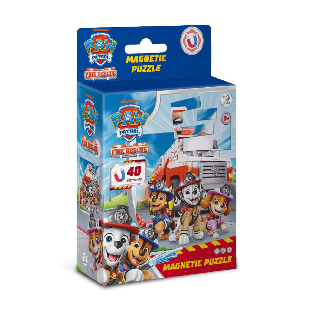 

Пазли магнітні DoDo Щенячий патруль. Діно, від 3 років, 40 елементів (200648)