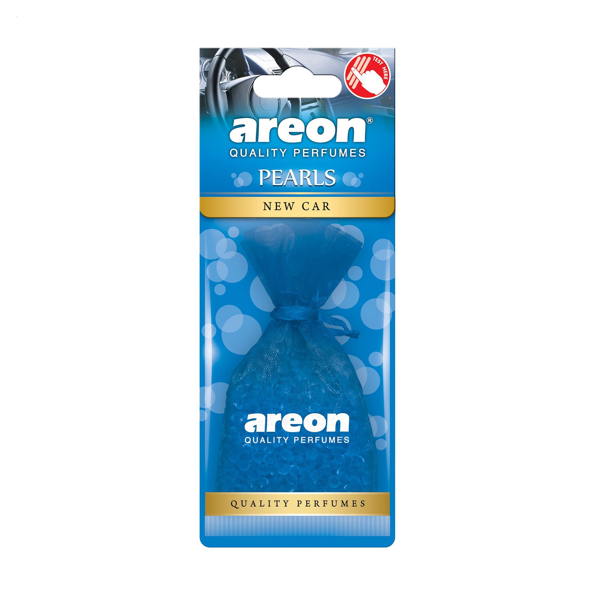 

Ароматизатор для автомобіля Areon Pearls, New Car, 25 г