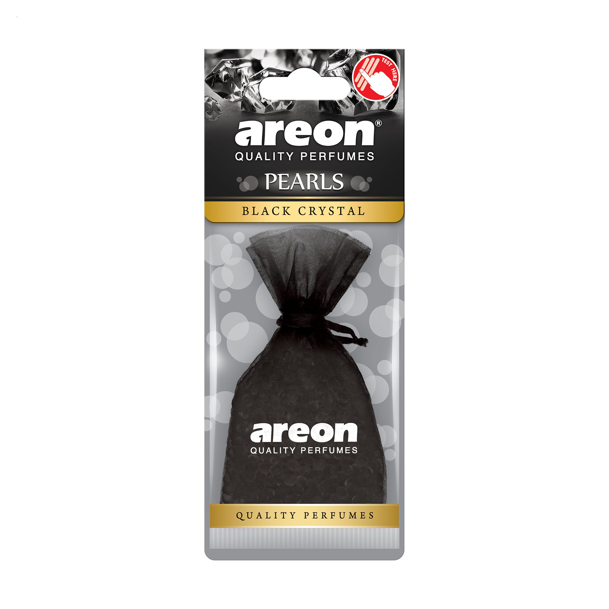 

Ароматизатор для автомобіля Areon Pearls, Black Crystal, 25 г