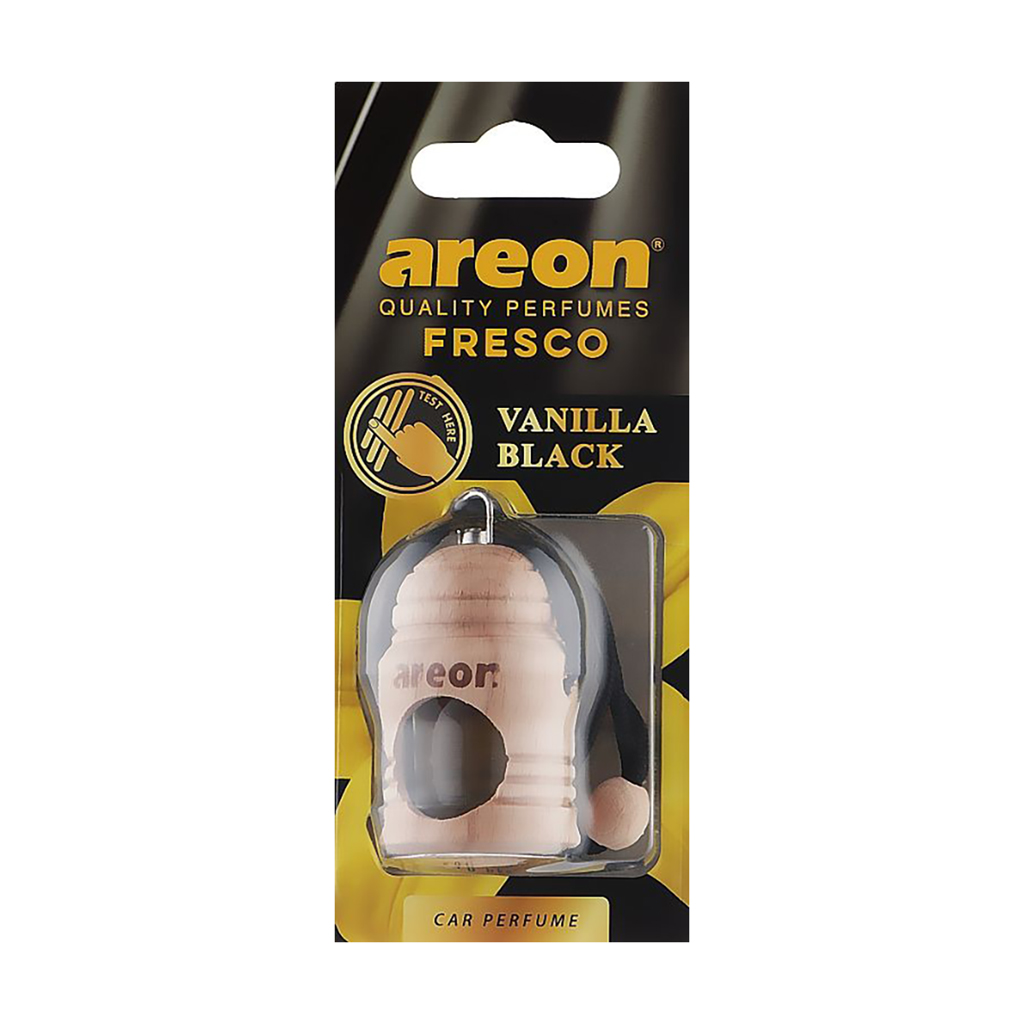 

Ароматизатор для автомобіля Areon Fresco Car Perfume, Vanilla Black, 4 мл