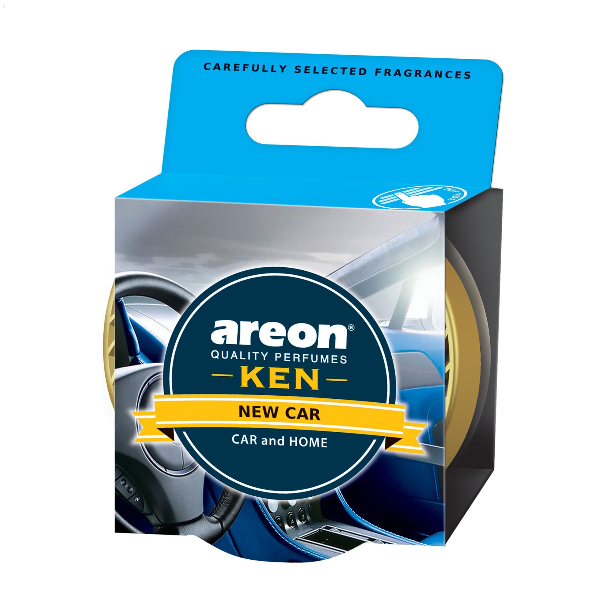 

Ароматизатор для автомобіля та дому Areon Ken Car And Home, New Car, 35 г