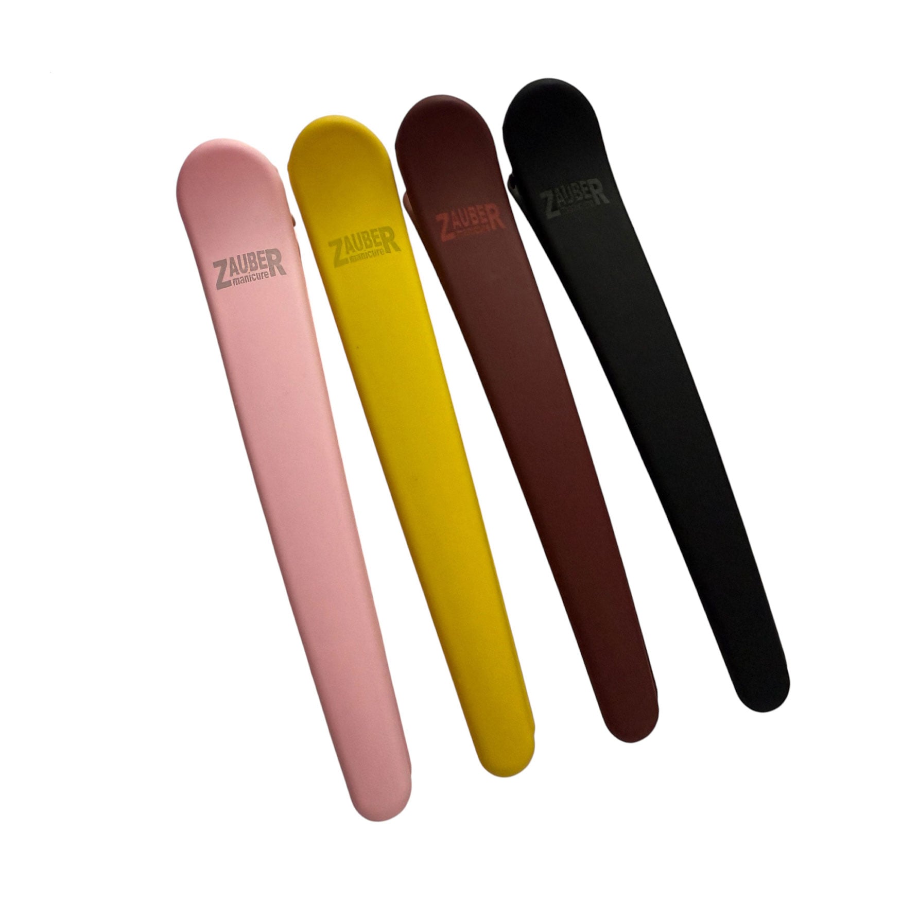 

Перукарський затискач для волосся Zauber-manicure пластиковий, різнокольоровий, 4 шт (06-098-4)