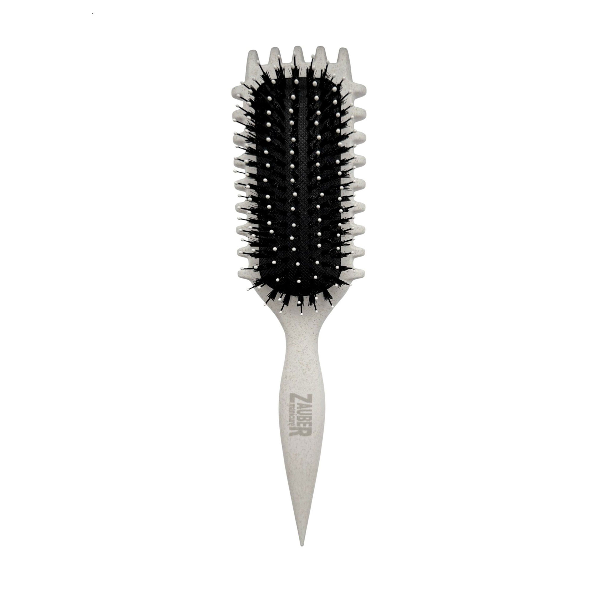 

Щітка для формування кучерів Zauber-manicure Curly Hair Brush Styling Світло-сіра, 1 шт (06-007B)