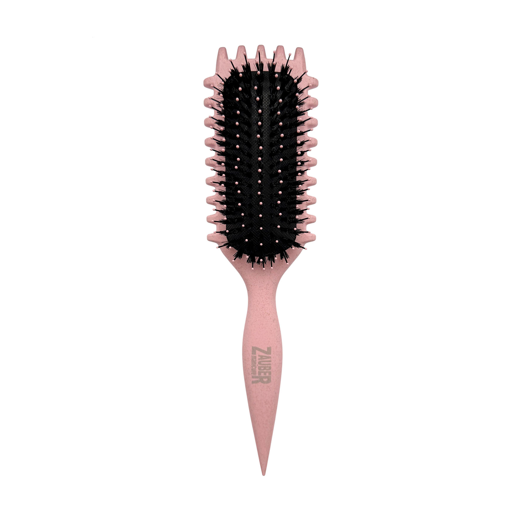 

Щітка для формування кучерів Zauber-manicure Curly Hair Brush Styling Рожева, 1 шт (06-007D)