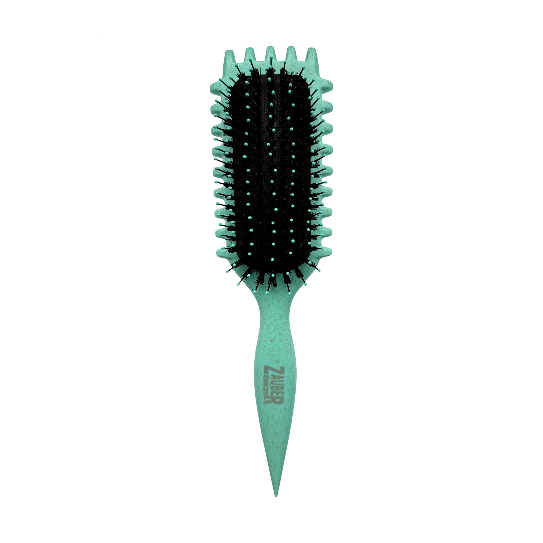 

Щітка для формування кучерів Zauber-manicure Curly Hair Brush Styling Бірюзова, 1 шт (06-007E)