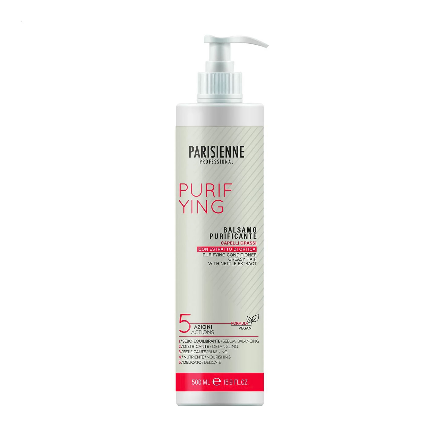 

Кондиціонер для волосся Parisienne Professional Purifying Conditioner With Nettle Extract, 500 мл