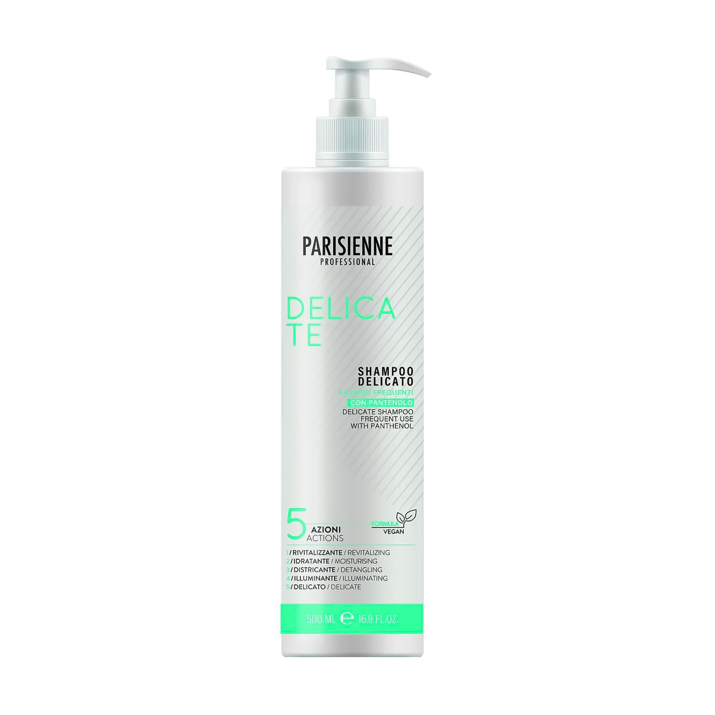 

Шампунь для волосся Parisienne Professional Delicate Shampoo With Panthenol, 500 мл
