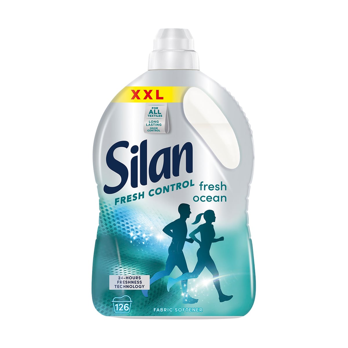 

Кондиціонер для білизни Silan Свіжість океану, 126 циклів прання, 2.772 л