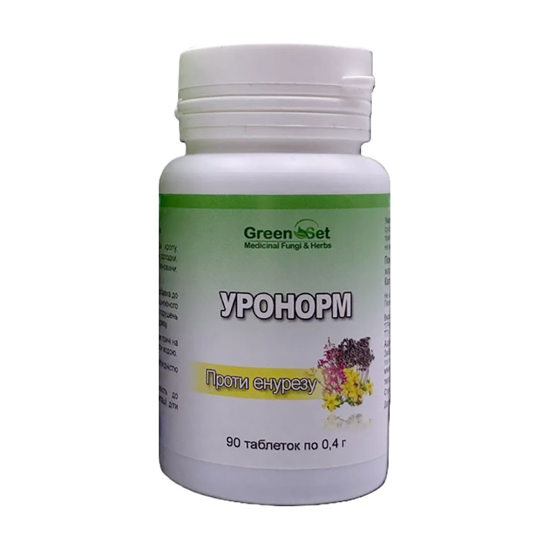 

Комплекс проти енурезу GreenSet Уронорм, 90 таблеток