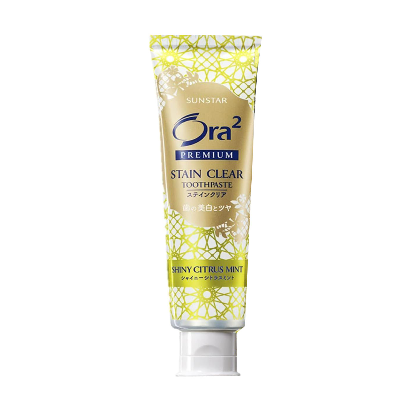 

Відбілювальна зубна паста SUNSTAR Ora2 Premium Stain Clear Toothpaste, цитрусова м'ята, 100 г