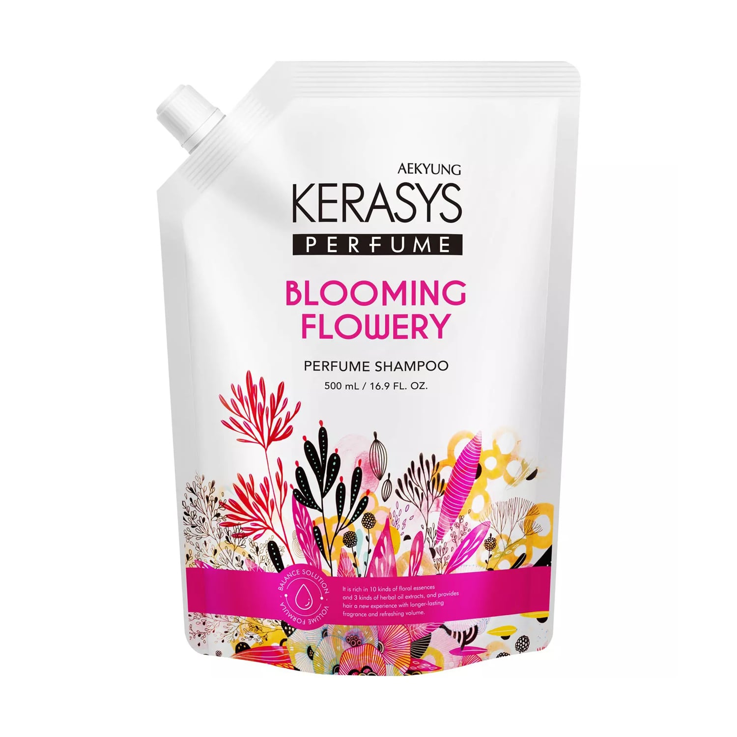 

Шампунь для волосся KeraSys Blooming & Flowery Perfumed Shampoo, 500 мл (дойпак)