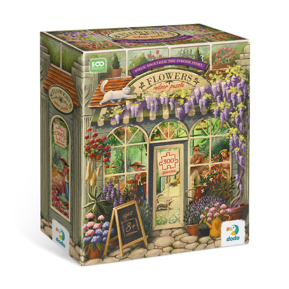 

Пазли DoDo Квіткова крамниця, від 8 років, 300 елементів (300590)