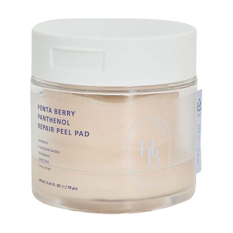 

Пілінг-пади для обличчя HEVEBLUE Penta Berry Panthenol Repair Peel Pad, 70 шт