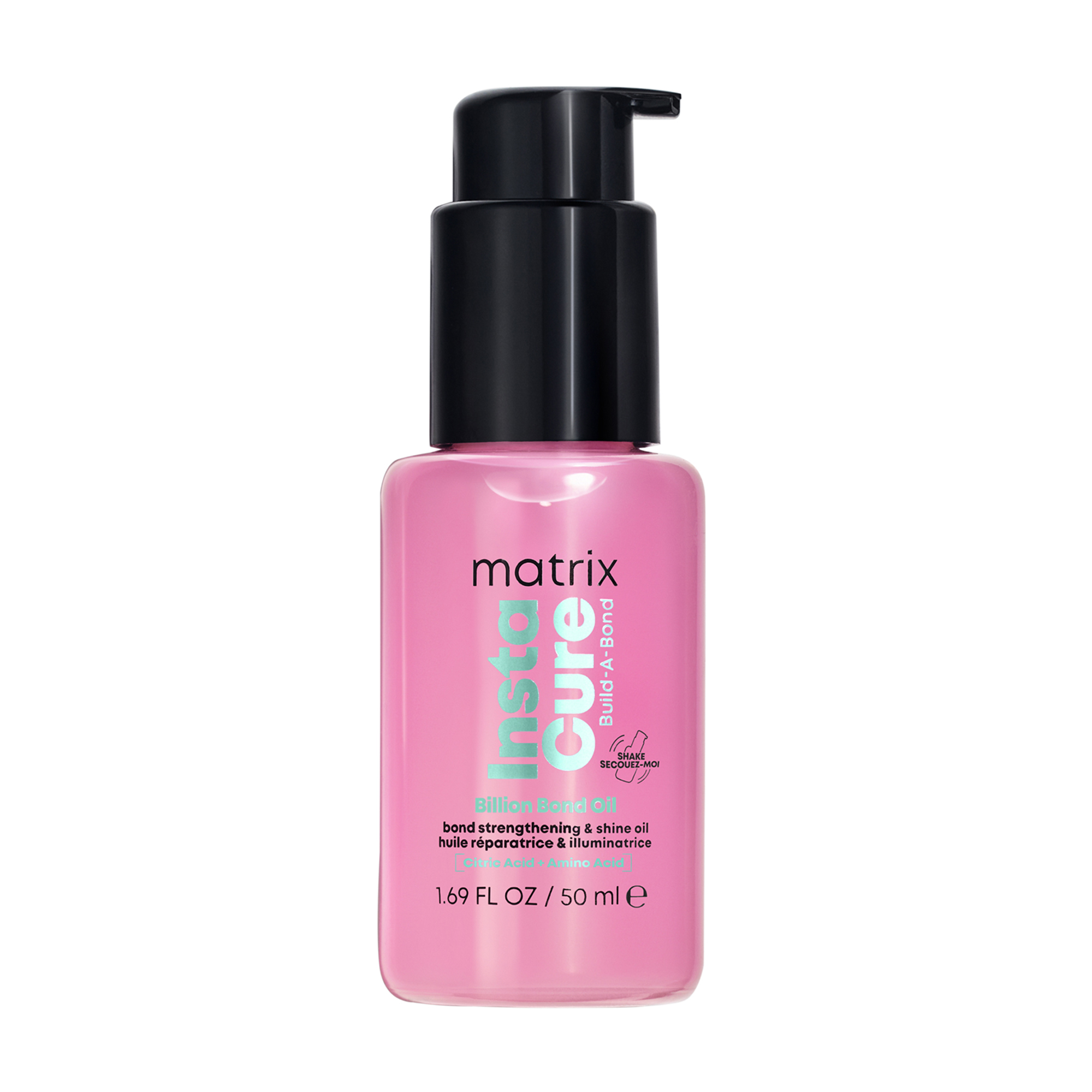 

Олійка Matrix Insta Cure Build-A-Bond Oil для блиску та зміцнення дуже пошкодженого волосся, з бондингом, 50 мл