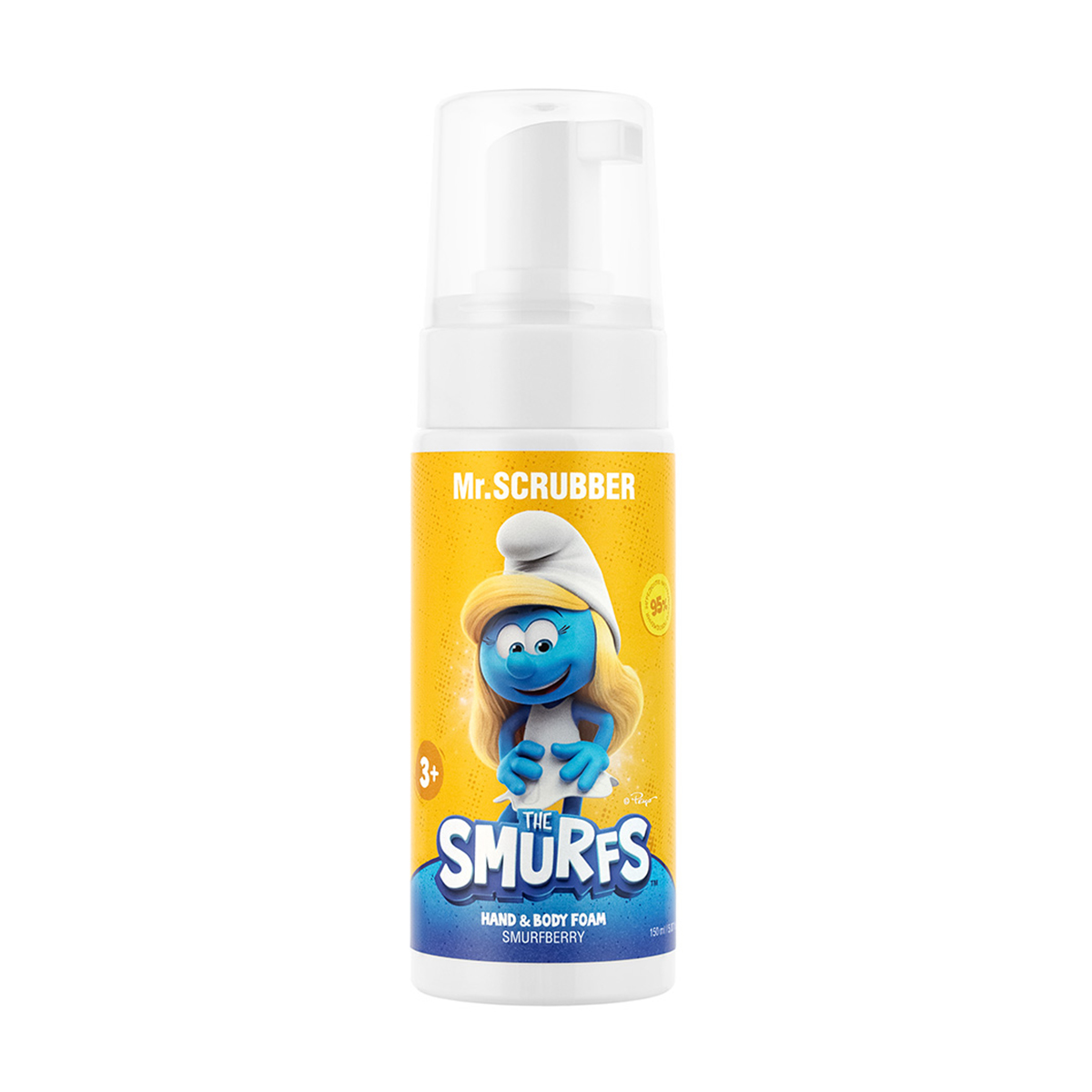 

Піна для рук та тіла Mr.Scrubber The Smurfs Hand & Body Foam, Smurfberry, 150 мл