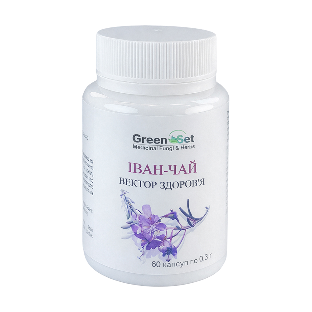 

Іван-чай Вектор здоров'я GreenSet, 60 капсул
