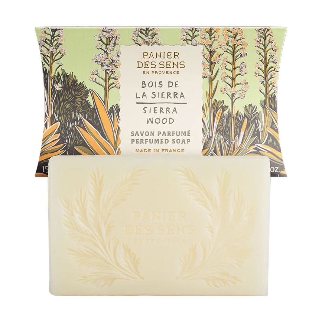 

Парфумоване туалетне мило Panier des Sens Perfumed Soap, Sierra Wood, 150 г