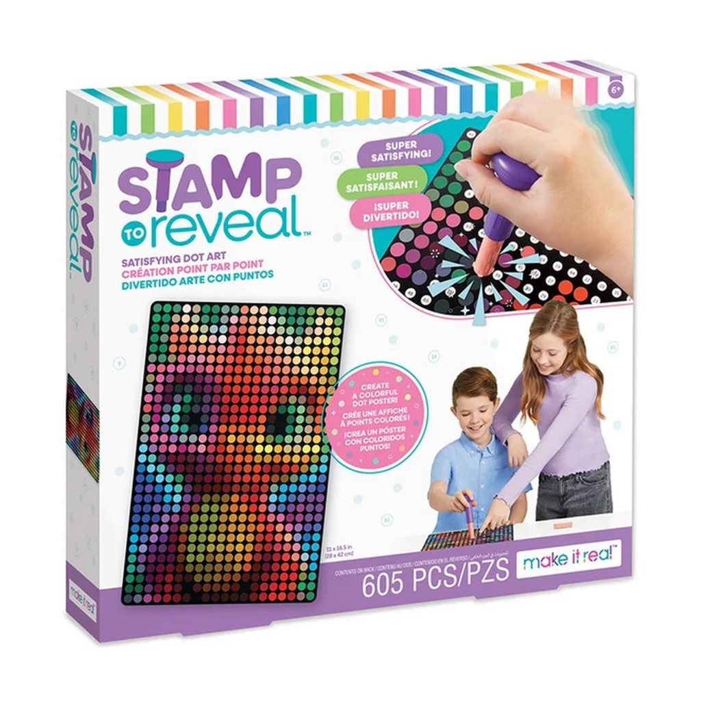 

Набір для творчості Make it Real Штампуй та проявляй: Дракончик, від 6 років (MR1471-1)