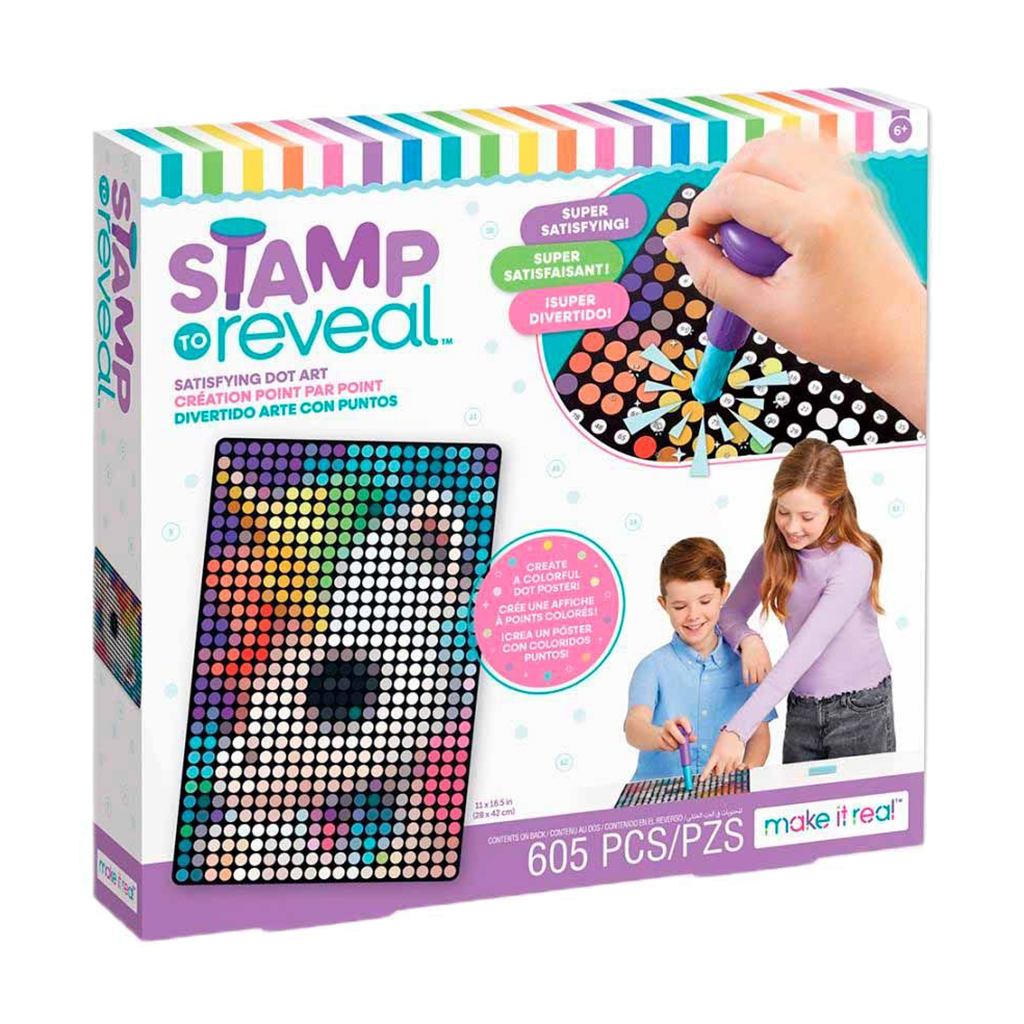 

Набір для творчості Make it Real Штампуй та проявляй: Єдиноріжка, від 6 років (MR1471-2)