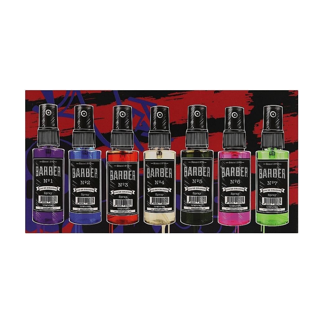 

Чоловічий набір одеколонів після гоління Marmara Barber Cologne Spray Set, 7*50 мл