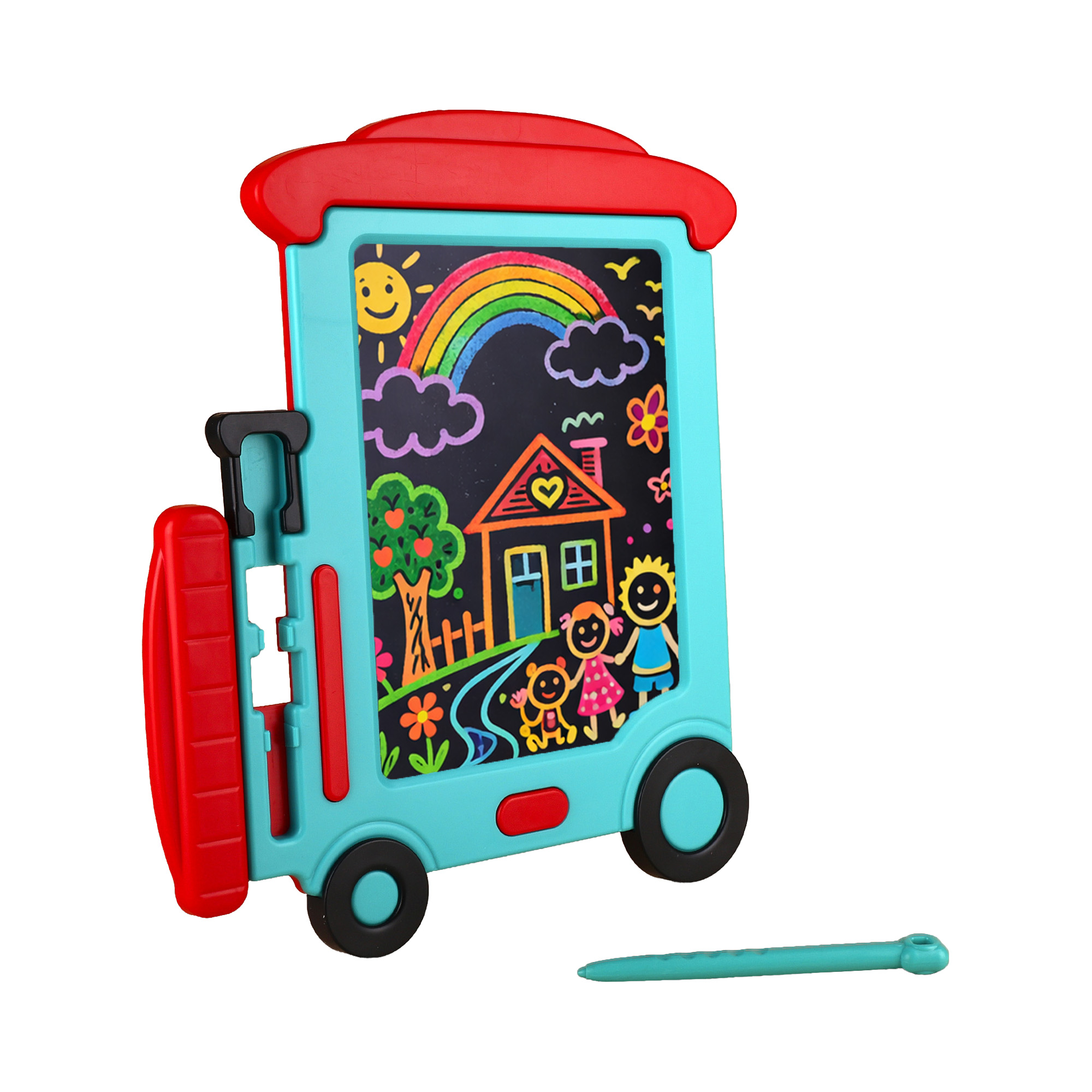 

Дитяча дошка для малювання з 3D-ефектом Babik Яскравий потяг, блакитний, від 3 років (W8052)