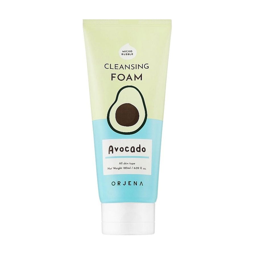 Очищувальна пінка для обличчя ORJENA Cleansing Foam Avocado з авокадо, 180 мл