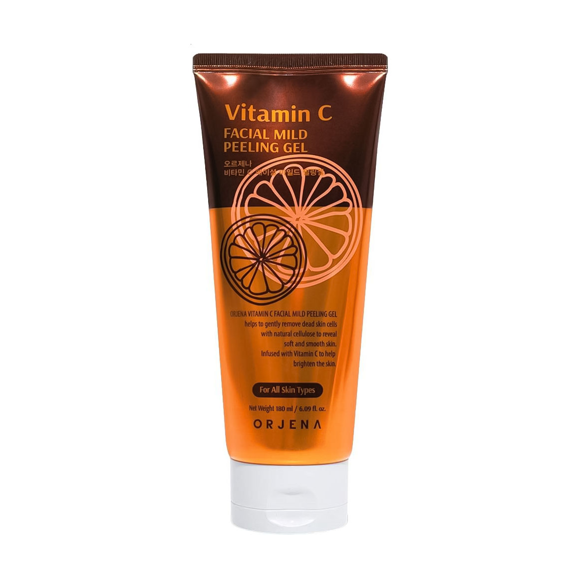 Пілінг-гель для обличчя ORJENA Vitamin C Facial Mild Peeling Gel, 180 мл