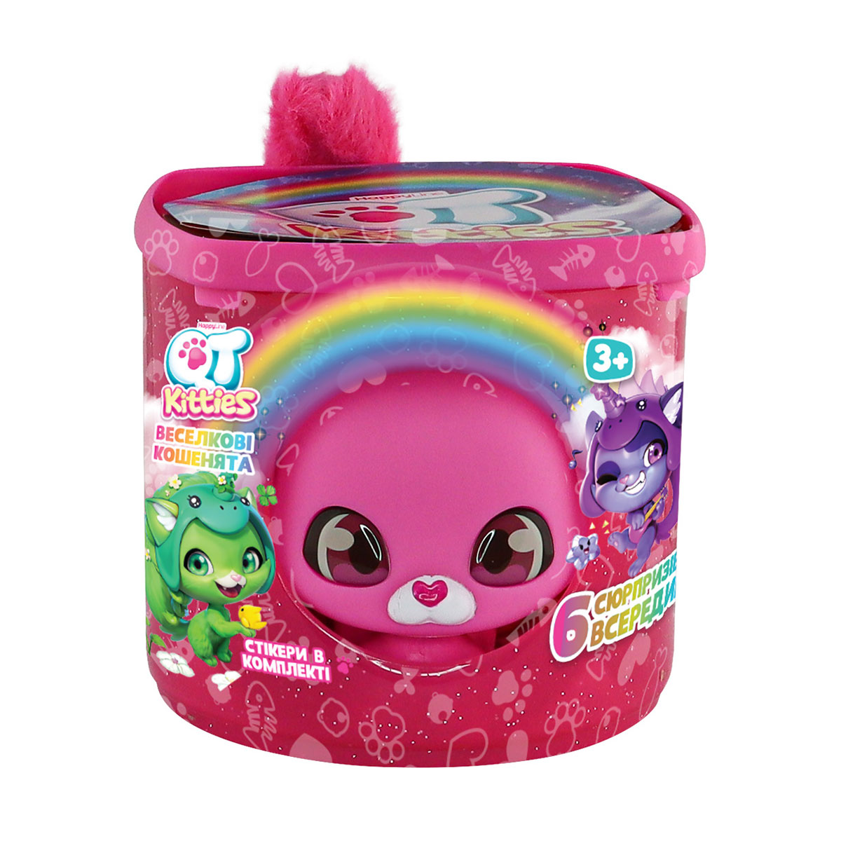 

Дитячий ігровий набір QT Kitties S2 Кошеня Міна, від 3 років, 10 предметів (450006-3)