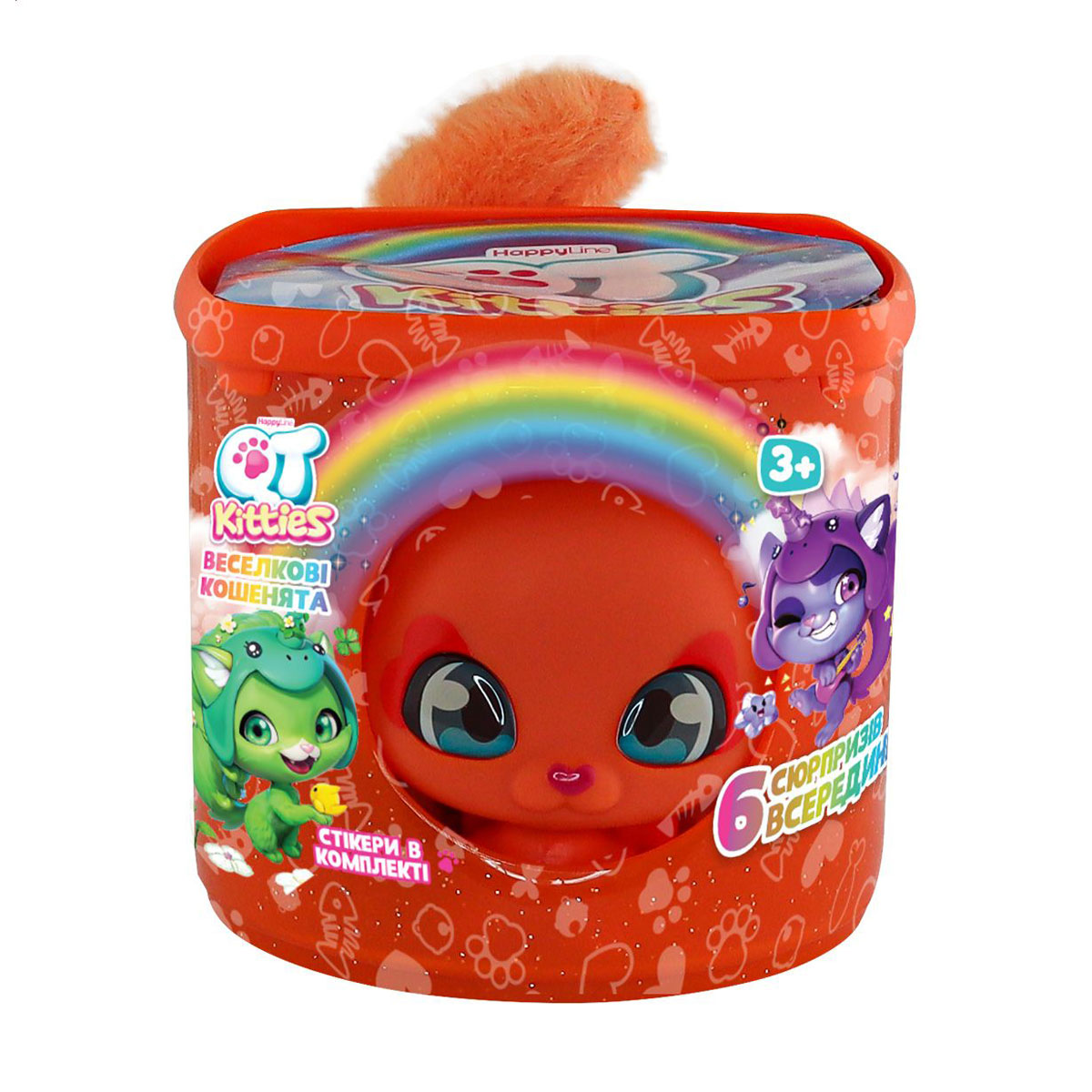 

Дитячий ігровий набір QT Kitties S2 Кошеня Расті, від 3 років, 10 предметів (450006-5)