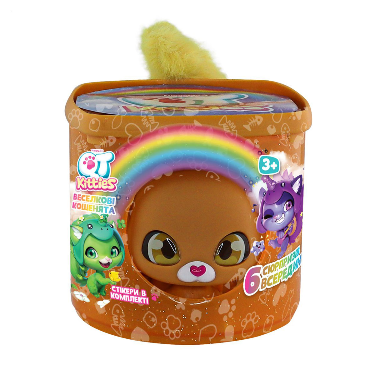 

Дитячий ігровий набір QT Kitties S2 Кошеня Зап, від 3 років, 10 предметів (450006-6)