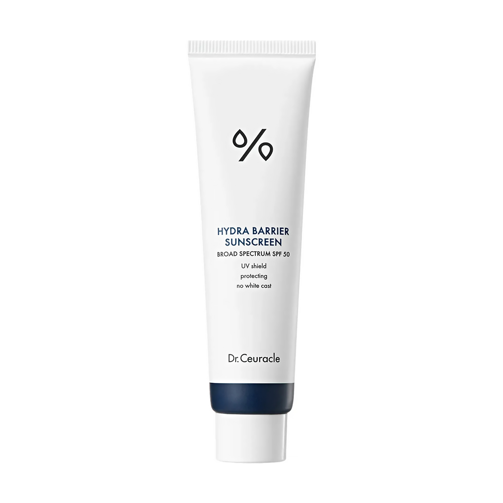 

Зволожувальний сонцезахисний крем для обличчя Dr.Ceuracle Hydra Barrier Sunscreen, SPF 50, 50 мл