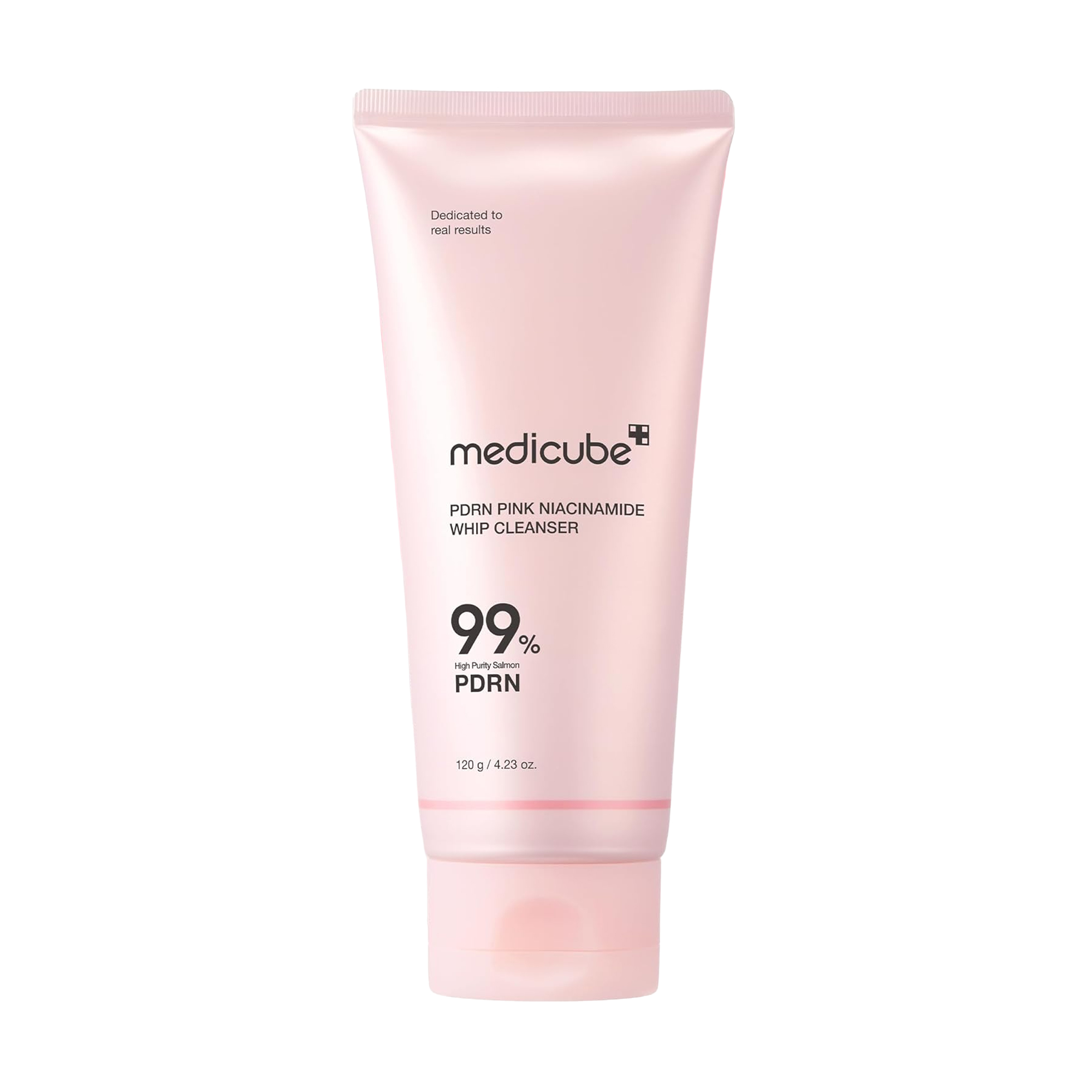 

Очищувальна пінка для вмивання Medicube PDRN Pink Niacinamide Whip Cleanser з полінуклеотидами та ніацинамідом, 120 г