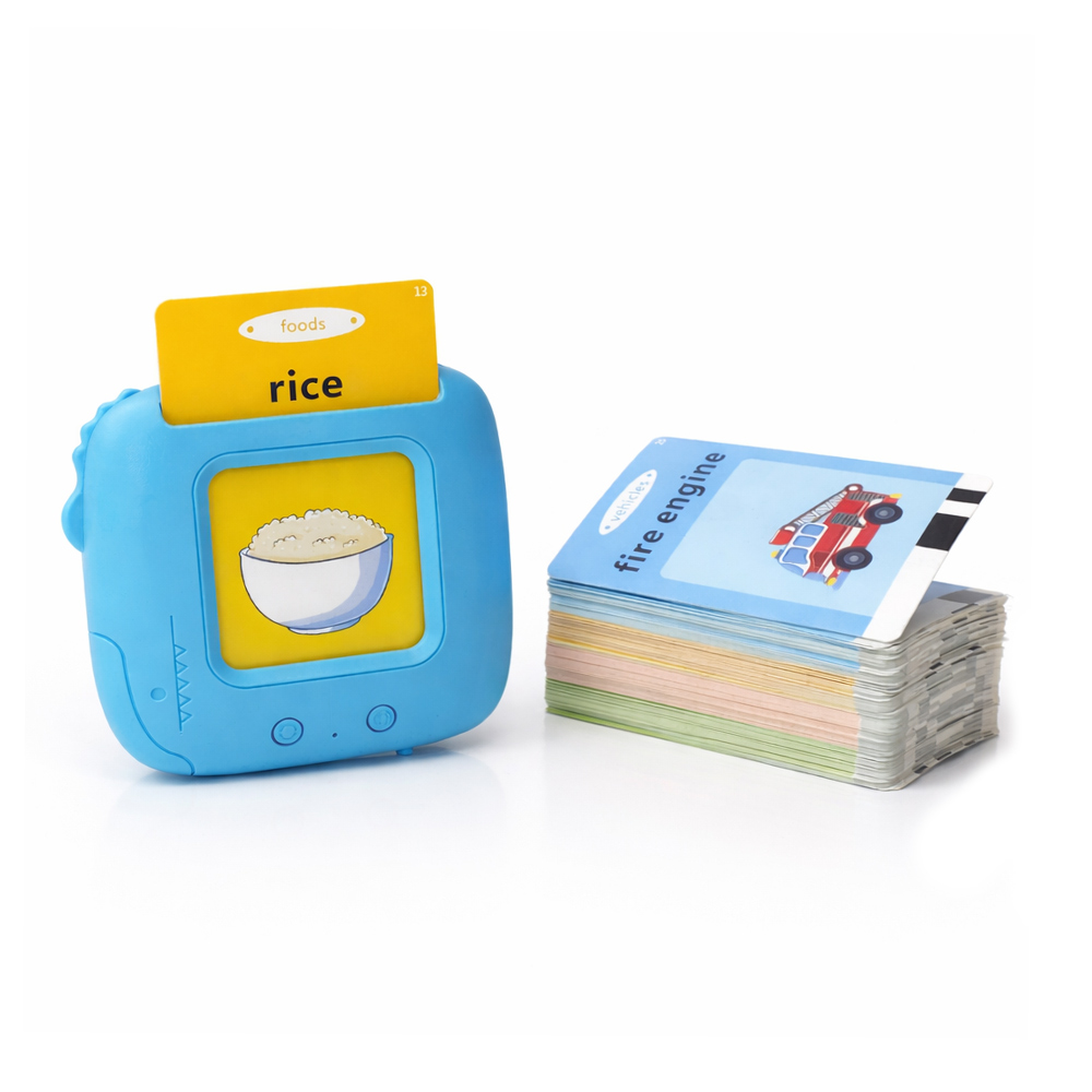 

Дитячий інтерактивний планшет для вивчення англійської мови Babik блакитний, від 3 років, 11*1.5*9 см (HX1-112)