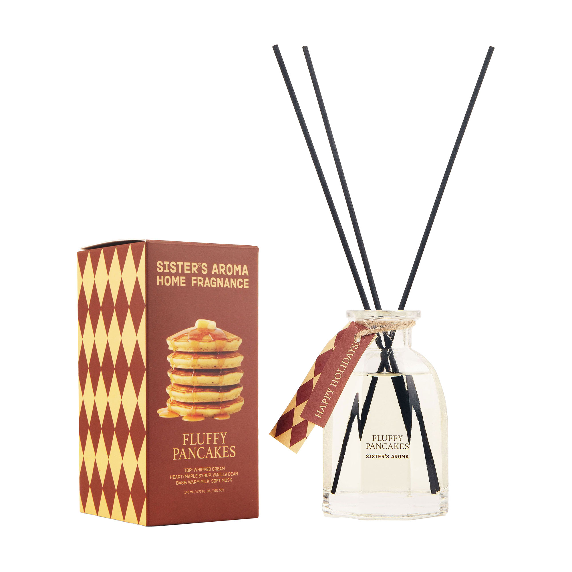 

Аромат для дому Sister's Aroma Home Fragnance, Fluffy Pancakes, 140 мл