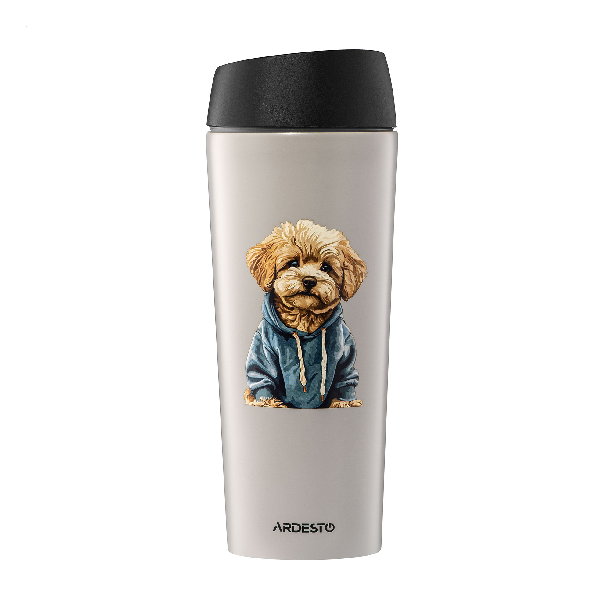 

Термокухоль Ardesto Coffee Time Maltipoo бежевий, 450 мл (AR2645MP)