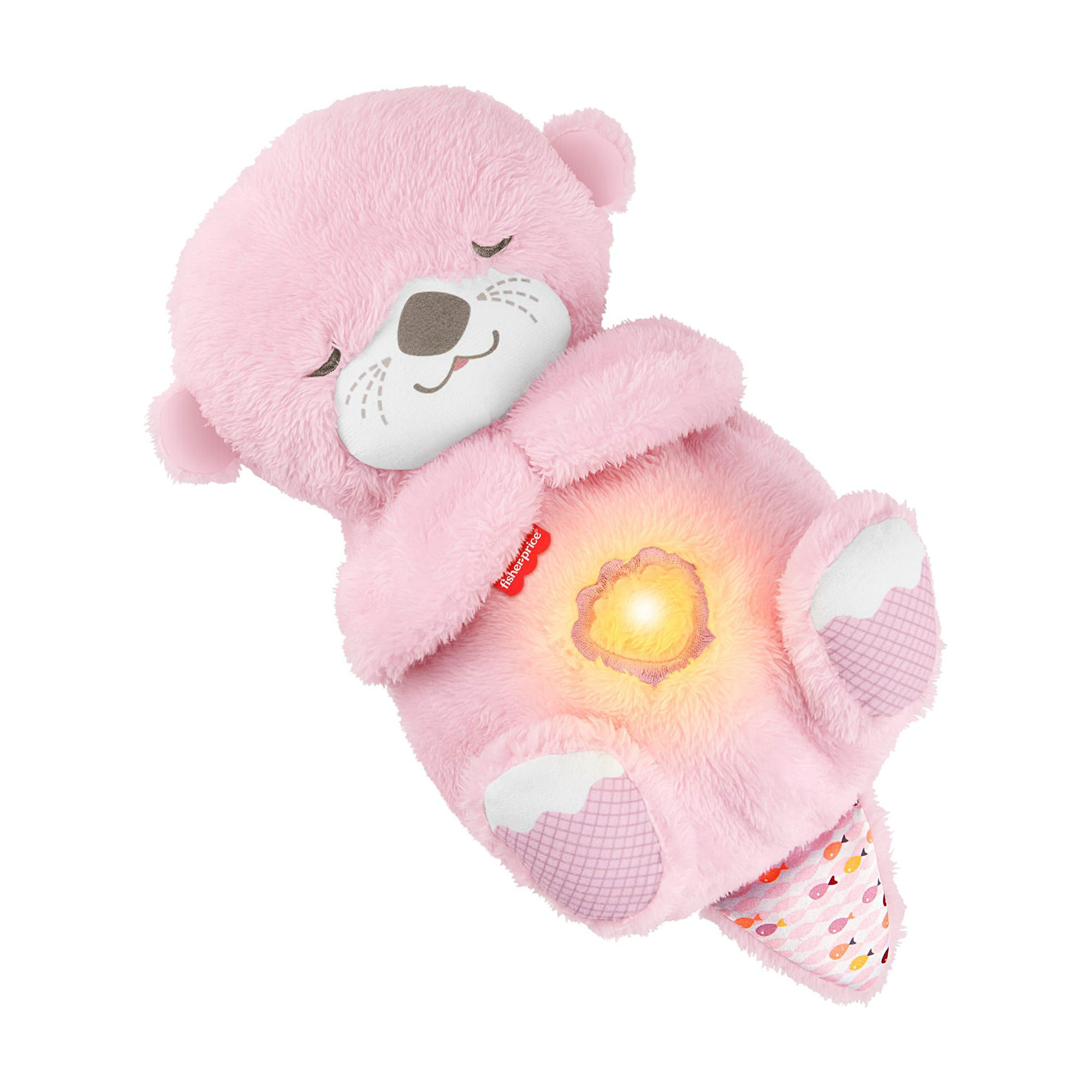 

М'яка іграшка Fisher-Price Schlummer-Otter Rosa, від народження (JLJ33)