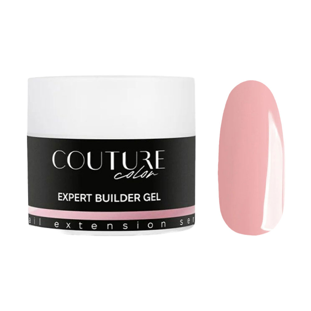 

Трифазний білдер-гель для нарощування нігтів Couture Colour Expert Builder Gel 02 Blush Rose, 15 мл
