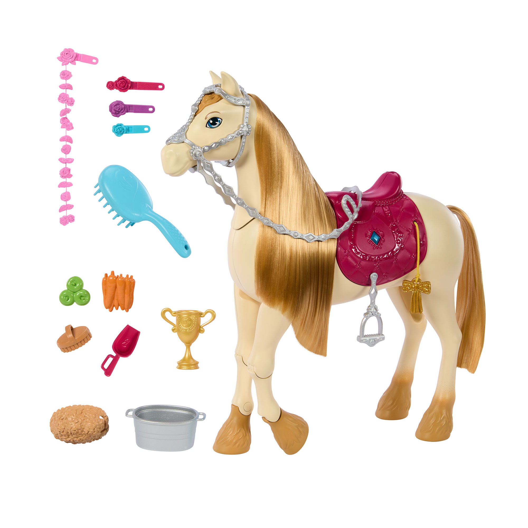 

Інтерактивна фігурка Barbie Mysteries The Great Horse Chase Конячка, з аксесуарами, від 3 років (HXJ42)